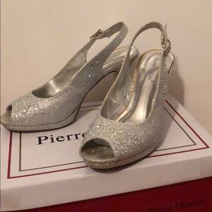 Pierre Dumas Silver Heels